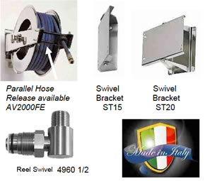 B.A.R. Group - Spring Retractable Hose Reel