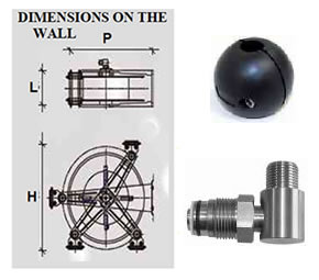 B.A.R. Group - Retractable Reels Dimensions