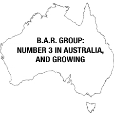 B.A.R. Group - Number 3 in Australia and growing