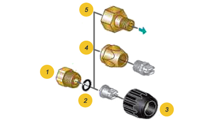 B.A.R. Group - Nozzle Holder Kit
